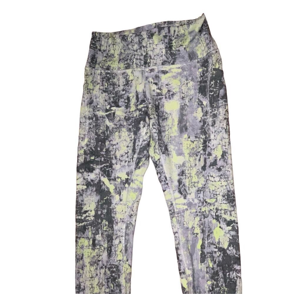 LULULEMON Wunder Train High-Rise Crop leggings size 10 pants - Picture 3 of 8